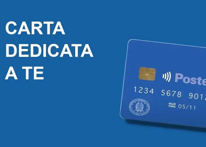 PUBBLICATI GLI ELENCHI DEI BENEFICIARI DELLA “CARTA DEDICATA A TE” – ANNUALITA’ 2025