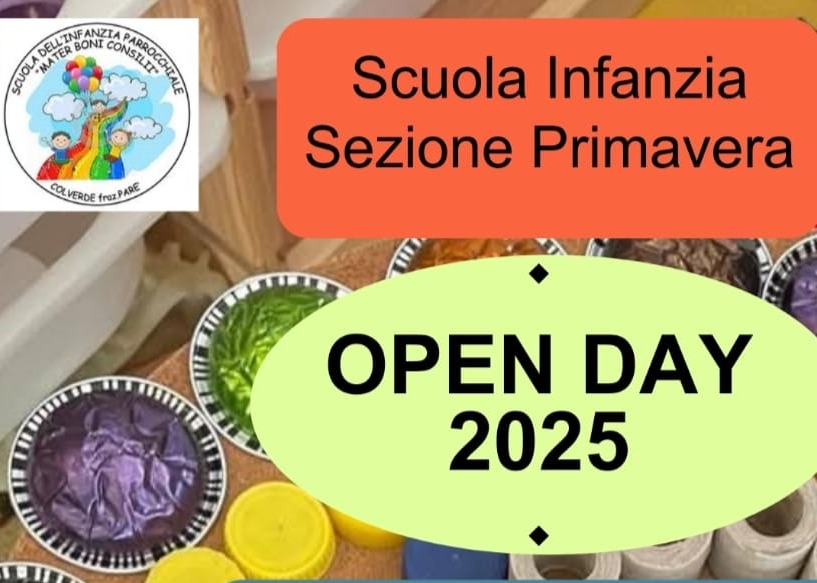 Open day Sezione Primavera Scuola dell'Infanzia "Mater Boni Consilii" fraz. Parè