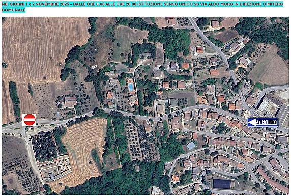 SENSO UNICO VIA ALDO MORO