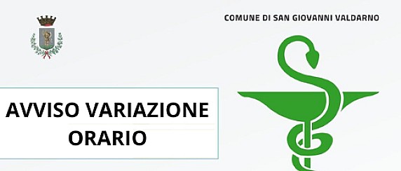 Variazione orario Farmacia Felia Reaail SRL (ex Farmacia Campedelli) nella giornata di  giovedì 6 novembre