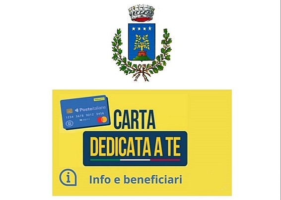 CARTA "DEDICATA A TE" 2025 - BENEFICIARI SELEZIONATI