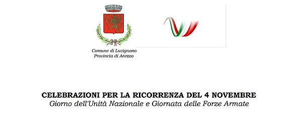 Programma delle celebrazioni del 4 Novembre 2025.