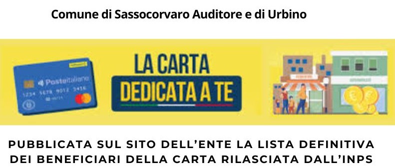 Carta dedicata a te 2025