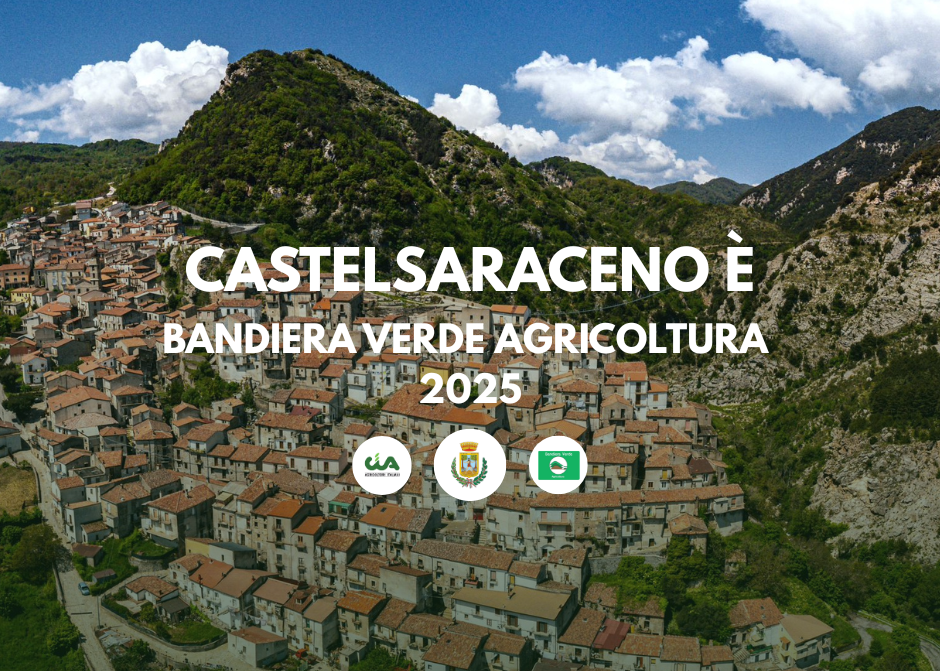 Premio Bandiera Verde Agricoltura 2025: un nuovo traguardo per il Comune di Castelsaraceno