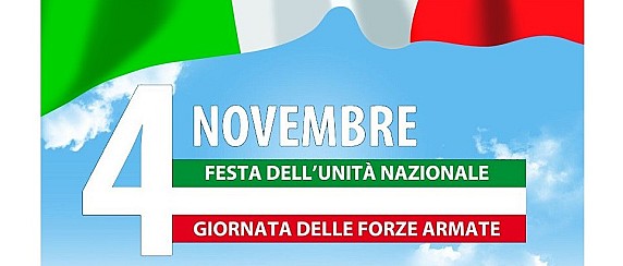 4 Novembre - Giornata dell'Unità Nazionale e delle Forze Armate