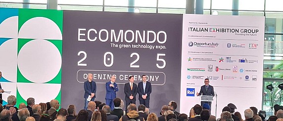 28° edizione di "Ecomondo" a Rimini, la fiera internazionale della sostenibilità e dell'economia circolare