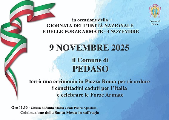 GIORNATA DELL'UNITA' NAZIONALE DELLE FORZE ARMATE