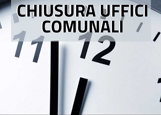 AVVISO CHIUSURA UFFICIO TECNICO