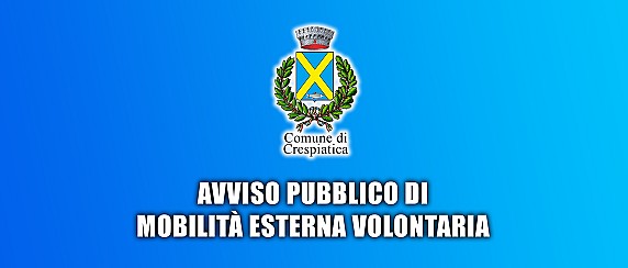Avviso pubblico di mobilità esterna volontaria