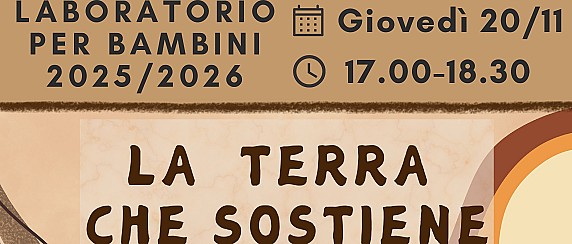 La terra che sostiene, laboratorio in biblioteca