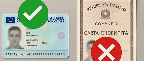 Avviso importante per i cittadini in possesso di Carta d'Identità cartacea