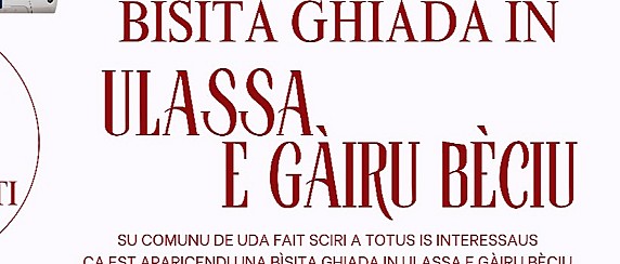 Avviso Gita Ulassai e Gairo Vecchio - 20 Novembre 2025