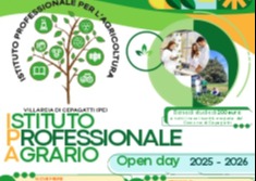 Open Day - Istituto Agrario di Villareia di Cepagatti, i dettagli nel volantino allegato