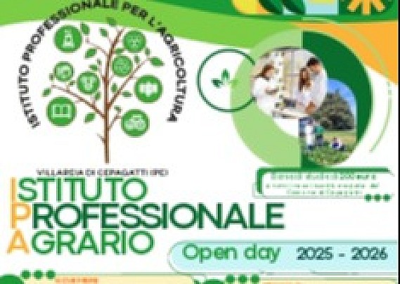 Open Day - Istituto Agrario di Villareia di Cepagatti, i dettagli nel volantino allegato