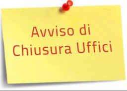 AVVISO CHIUSURA UFFICIO COMUNALI FRAZIONE DREZZO