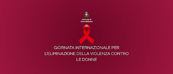 GIORNATA INTERNAZIONALE PER L'ELIMINAZIONE DELLA VIOLENZA CONTRO LE DONNE