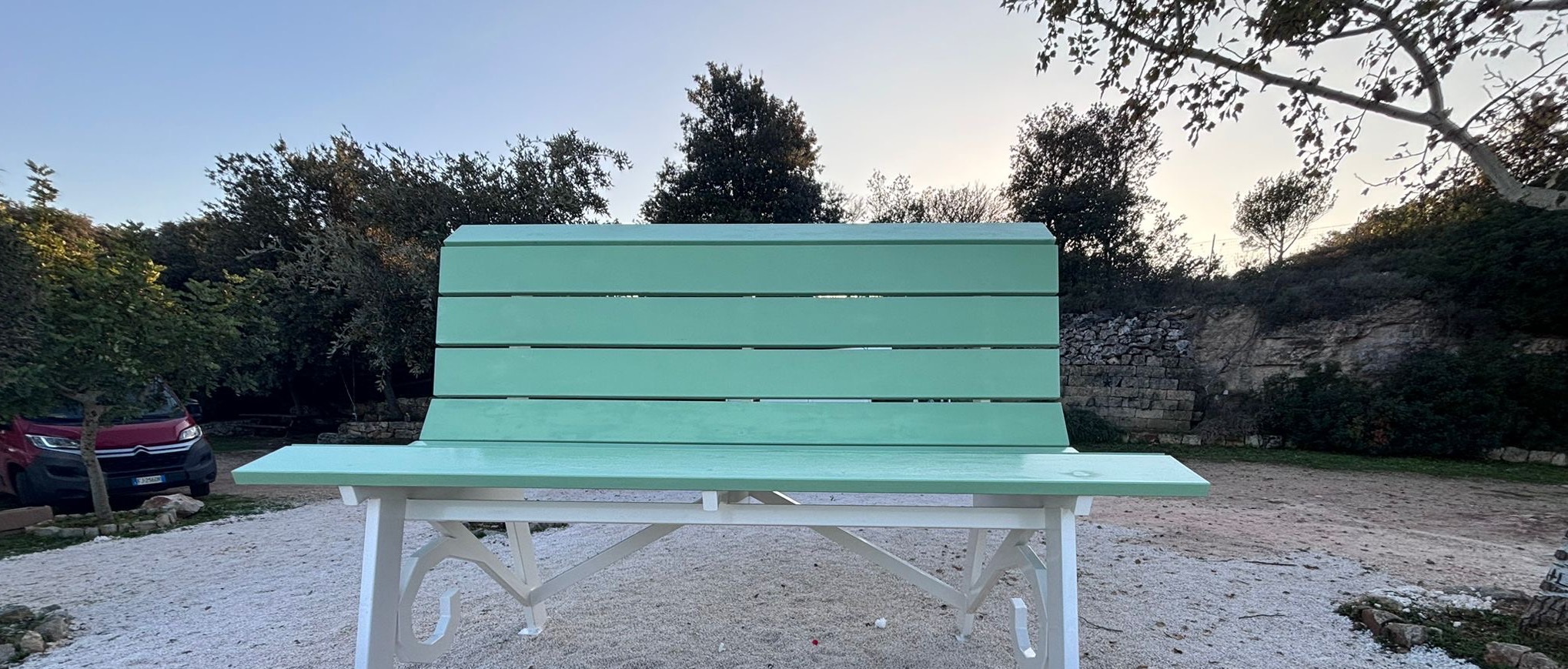 Una panchina grande e speciale