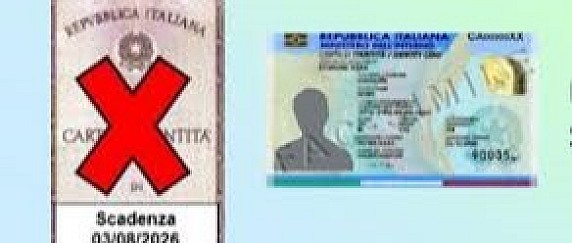 Carta d'identità cartacea non più valida per l'espatrio dal 03.08.2026 - Informativa e novità