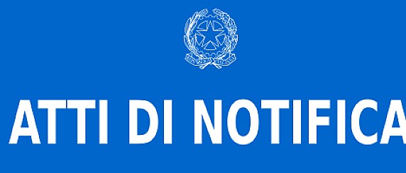Avviso di notifica per pubblici proclami - pubblicato il 21.11.2025