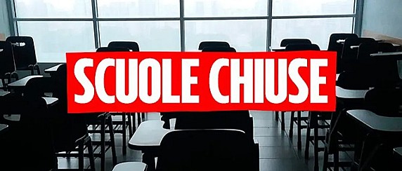 Chiusura scuole di ogni ordine e grado per avverse condizioni meteo nella  giornata di sabato 22 Novembre 2025