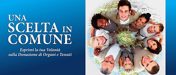Una scelta in Comune: espressione di volontà alla donazione di organi e tessuti