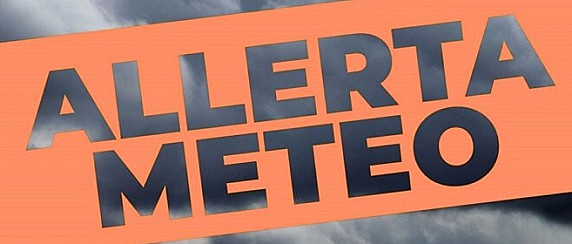 ALLERTA METEO COLOR ARANCIO DALLE ORE 17:00 DI LUNEDì 24 NOVEMBRE ALLE ORE 09:00 DI MARTEDì 25 NOVEMBRE PER RISCHIO IDROGEOLOGICO