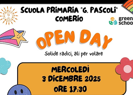 OPEN DAY SCUOLA PRIMARIA PASCOLI di Comerio