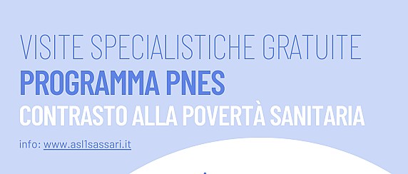 Programma “Contrasto alla povertà sanitaria” - PNES 2021-2027