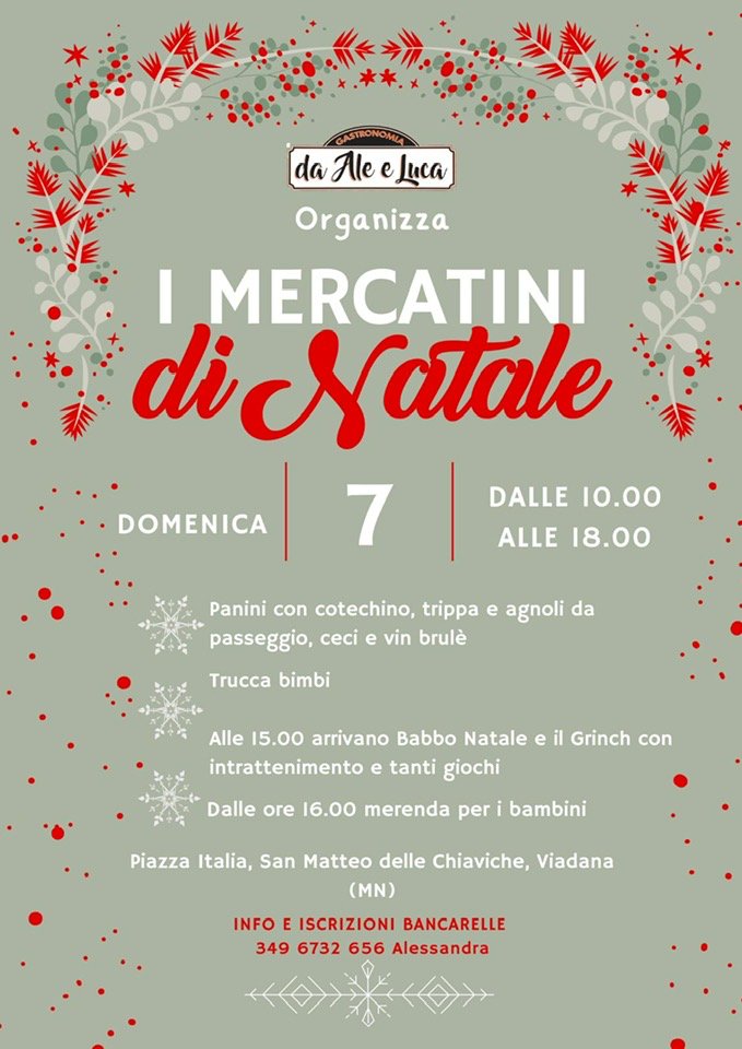 mercatini di natale san matteo