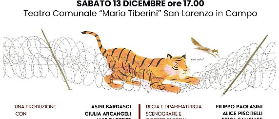 Per il progetto "Compiti Insieme" a Teatro lo Spettacolo "Il lungo viaggio di Cip e Tigre"