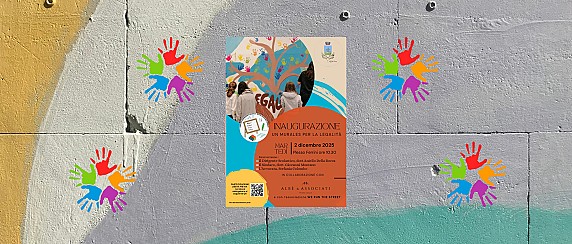 Inaugurazione del Murales per la Legalità