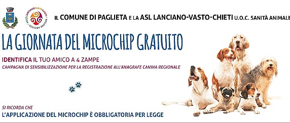 La giornata del microchip gratuito