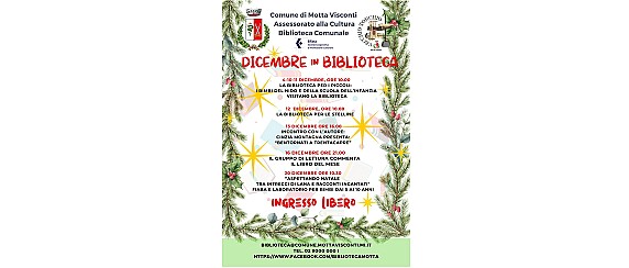 Dicembre in biblioteca