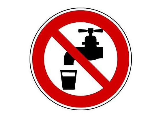 DIVIETO DI UTILIZZO ACQUA PER USO DOMESTICO