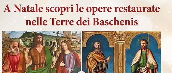 A Natale scopri le opere restaurate nelle Terre dei Baschenis.