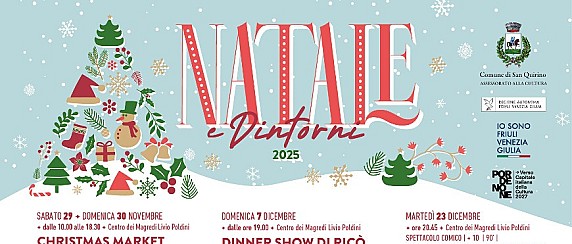 Locandina eventi di Natale