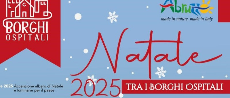 Comuni Borghi Ospitali! ​Prendete nota e segnate le date sul calendario.