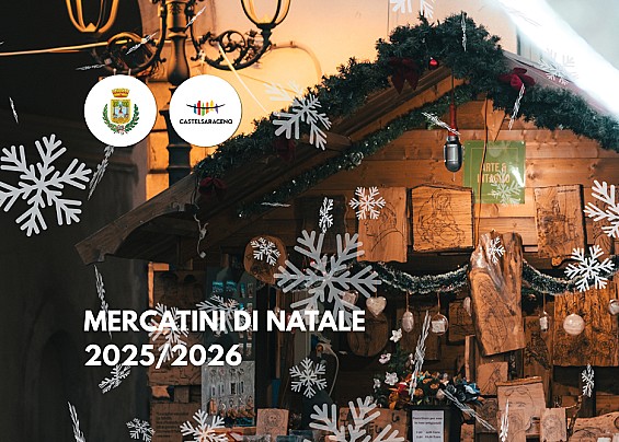Avviso pubblico per la manifestazione d'interesse a partecipare al Mercatino di Natale di Castelsaraceno 2025/2026.