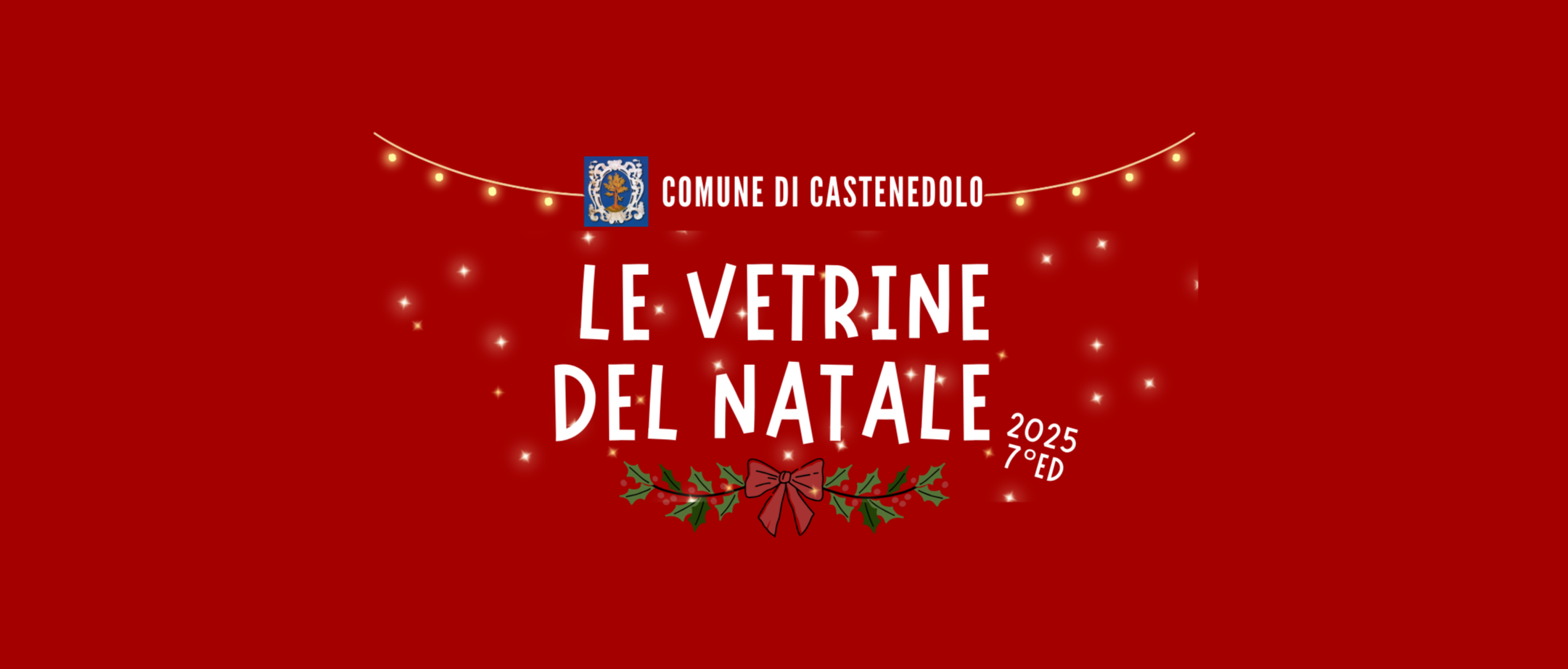 Aperte le iscrizioni al “Concorso Vetrine del Natale” – 7ª edizione