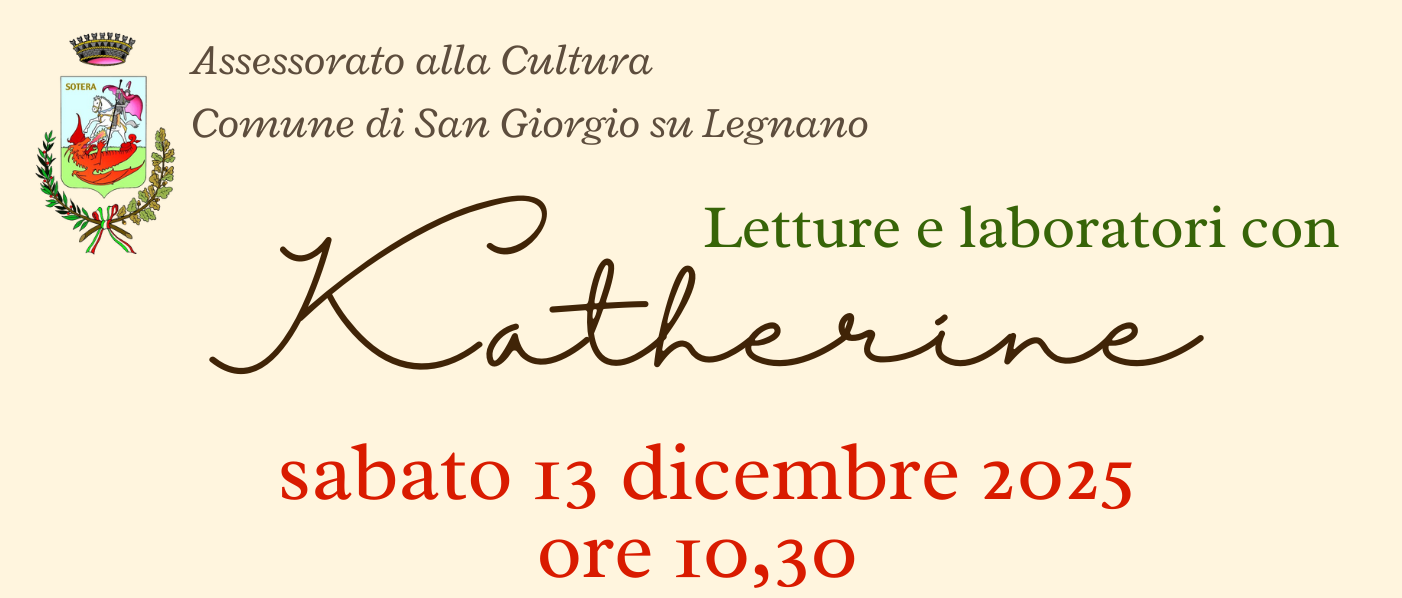 Letture e laboratori con Katherine: “La vera storia dei 25 Babbi Natale"