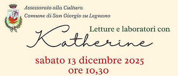 Letture e laboratori con Katherine: “La vera storia dei 25 Babbi Natale"