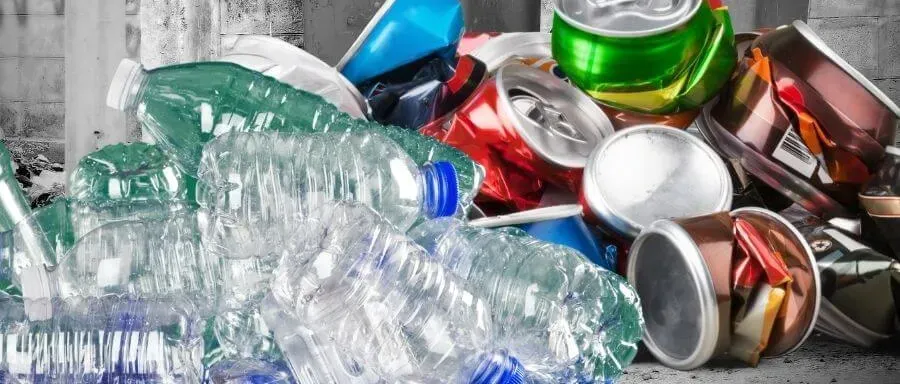 Ritiro della plastica e dell'alluminio