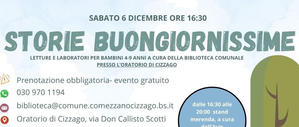 STORIE BUONGIORNISSIME