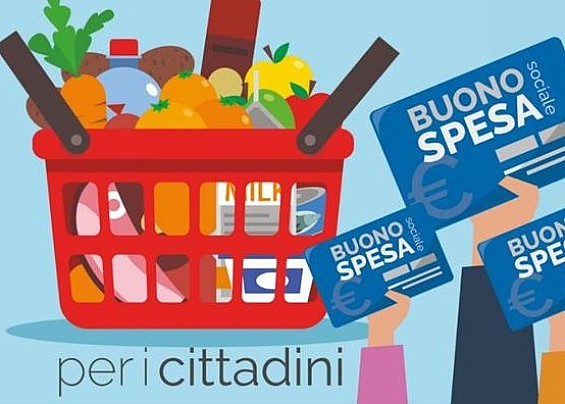 DISAGIO ECONOMICO E CAROVITA: EROGAZIONE DI BUONI SPESA PER L’ACQUISTO DI BENI  DI PRIMA NECESSITA’