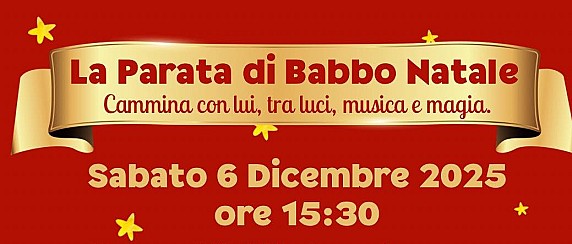 "Sfilata Babbo Natale ed i sui elfi", le modifiche temporanee alla viabilità