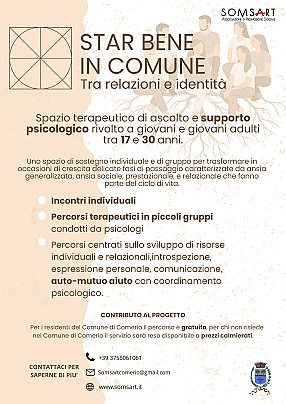 locandina somsart STAR BENE IN COMUNE 2025