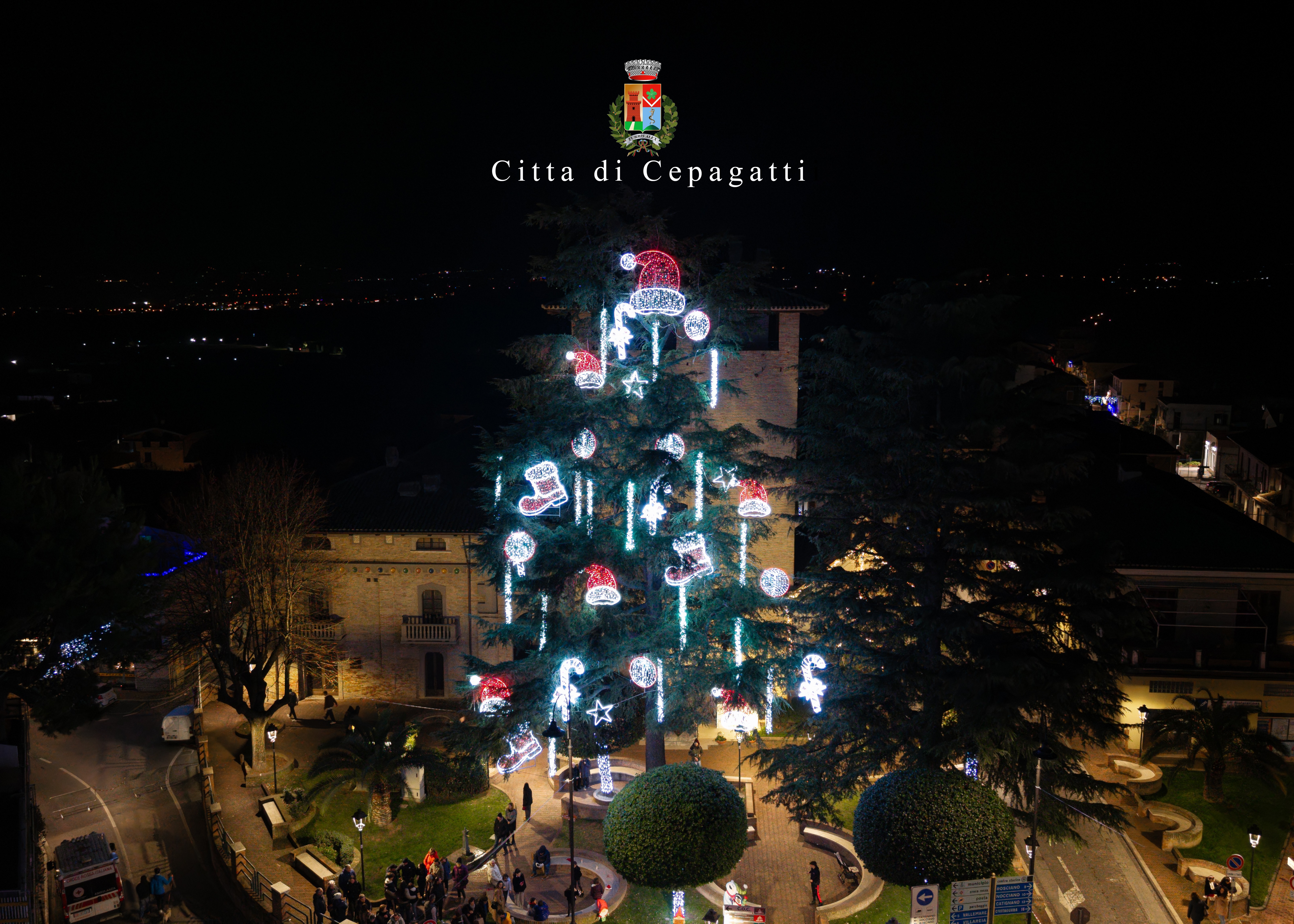 Accensione dell'albero di Natale 8 dicembre 2025