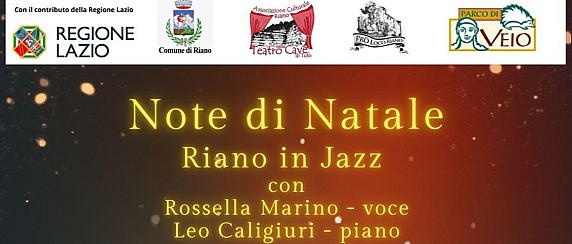 È natale tra sapori e tradizioni presenta: note di Natale - Riano in jazz