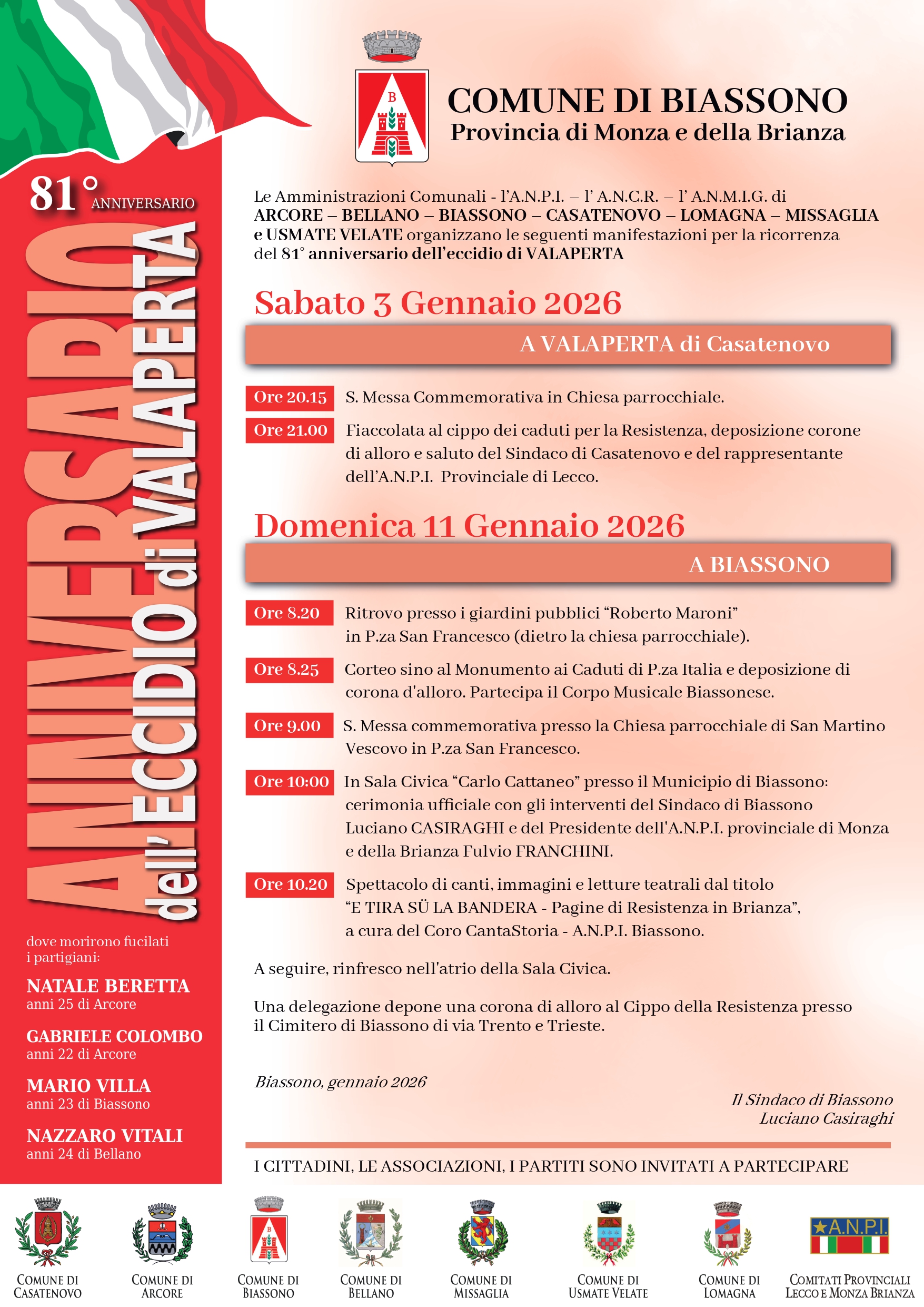 81°Anniversario Valaperta