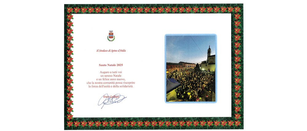 Auguri di buone feste